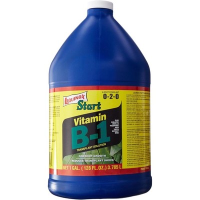 Liquinox Start 0-2-0 Vitamin B-1 Transplant Solution and Root Stimulant, 1 Gal