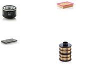 Inspektionspaket Filtersatz XL MANN-FILTER Anschraubfilter Aktivkohlefilter JTD