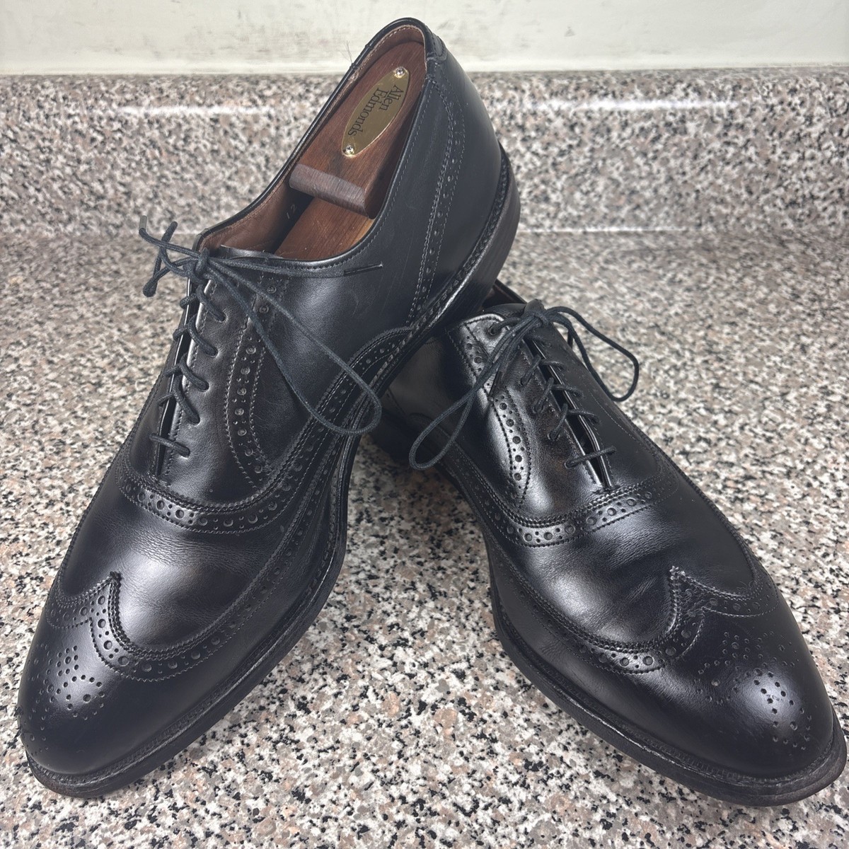 靴 Allen Edmonds 1903 Chester Black Wing Allen Edmonds Chester