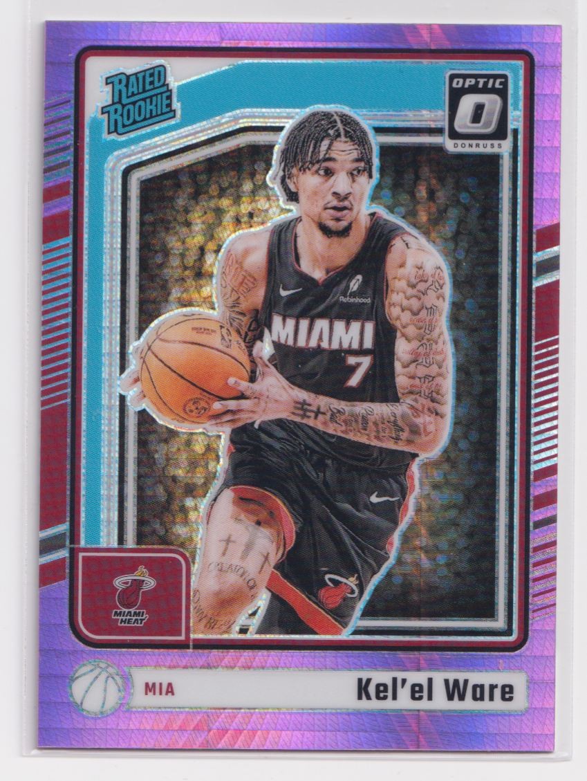 2024-25 Donruss Optic Pink Hyper Prizm Kel'el Ware RC #280