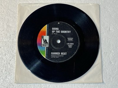 Going Up the Country by Canned Heat (Liberty LYK-2642 45 RPM 7  Single)