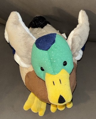 GANZ Webkinz Retired Mallard Duck Plush Stuffed Animal HM682 NO CODE