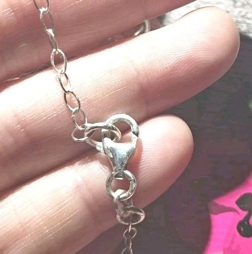 Collar Doble Nudo Amor Nudo Plata Esterlina 925 M Italia Foto 4 de 4