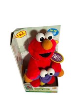 Jump Learn Elmo 2000 Fisher-Price Sesame Street Plush NEW Boxed Vintage