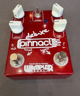 Wampler Deluxe Pinnacle V1 Overdrive and Distortion Effects Pedal