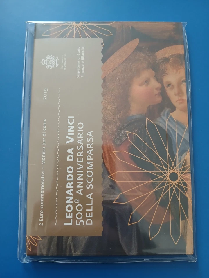 2 Euros Commemorative Saint Marin 2019 Leonardo - Photo 4/4