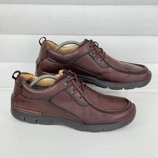 Rohan X Stalk Brown Leather Waterproof Mens Lace Up Shoes UK 11