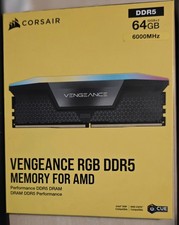 Image of CORSAIR VENGEANCE RGB DDR5 RAM 64GB (2x32GB) 6000MHz CL30-36-36-76 AMD & INTEL