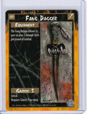RAGE CCG ~ Fang Dagger - Limited