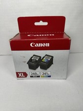 Genuine Canon Ink Cartridge Combo Pack 240 XL Black 241 XL Color NIB