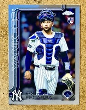 2025 Topps Chrome Update Series Base J.C. Escarra RC USC197 New York Yankees