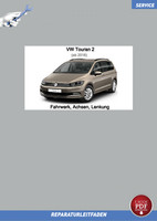 VW Touran (15 ➤) Reparaturanleitung Fahrwerk Achsen Lenkung PDF