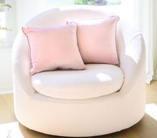 Set of 2 Pink Velvet Throw Pillow Covers 18 x 18 Inch