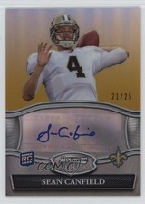 Sean Canfield Bowman 2010 Gold Refractor /25 Auto