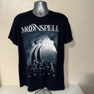 Moonspell Extinct Tour 2016 T-Shirt Gothic Metal XL schwarz Band Tee