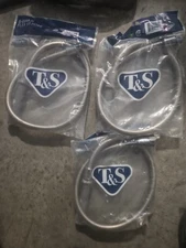 T&S Brass Hose, 44 Flexible Stainless Steel (Gray Handle) B-0044-H - Genuine OEM