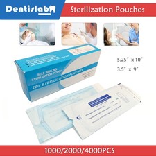 1000/4000PCS Self Sterilization Pouches Pouch Autoclave Dental Sterilizer Bags