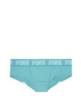 Victoria's Secret PINK Logo Hipster Panty Blue