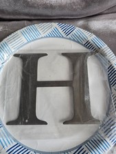 Metal Letters 5"x6" H, M, M, E in stock 