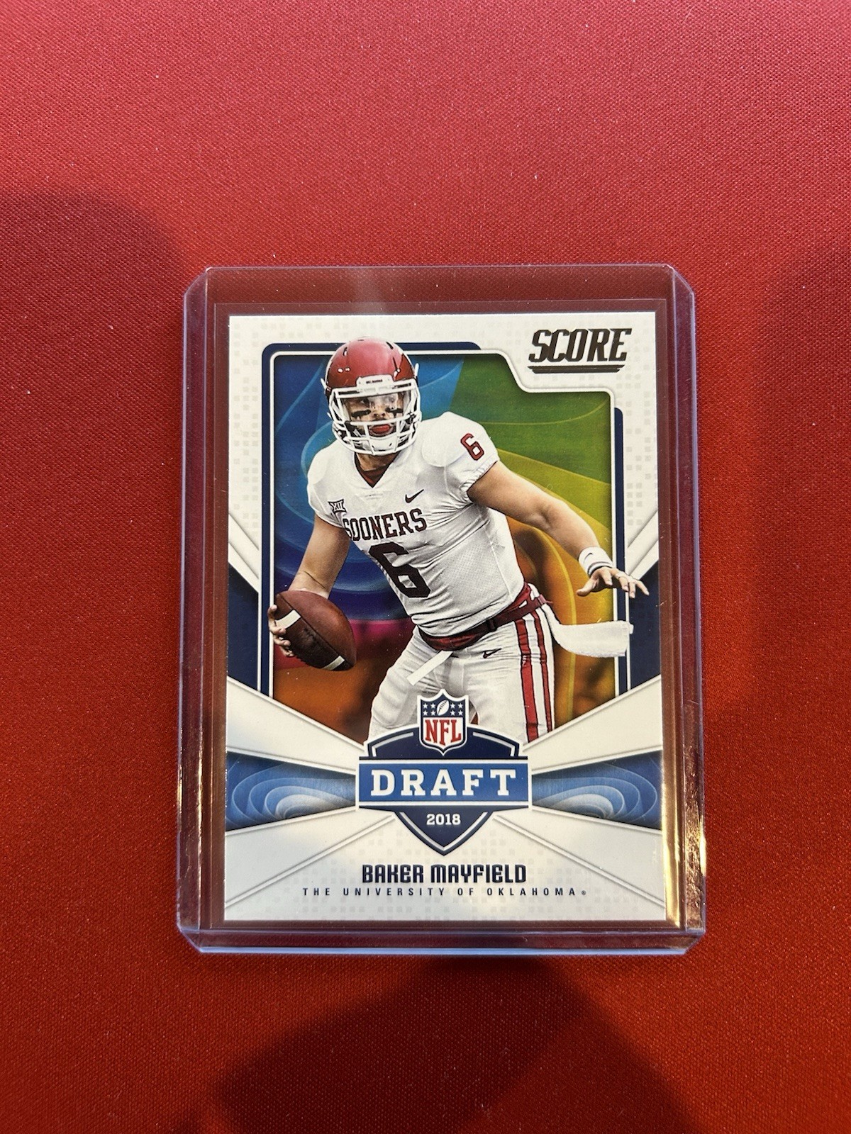 2018 Panini Score - Baker Mayfield #17 NFL Draft Rookie