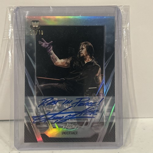 Undertaker Inscription “Rest In Peace” Auto 1/10 2026 Topps Chrome