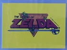 1989 Topps Link Sticker #10 Vintage Legend of Zelda NES Collectible Retro