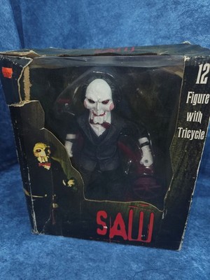 NECA 2004 Saw Billy The Puppet 12'' Figure with Tricycle Reel Toys READ