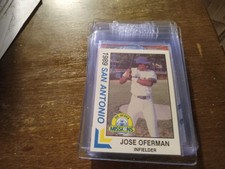 1989 Best San Antonio Missions - Jose Offerman #27 (RC)