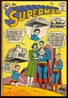 Superman #140 Bizarro Cover Silver Age Superhero Vintage DC Comic 1960 GD