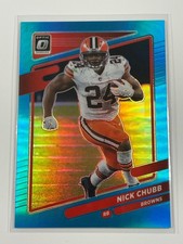 2021 Panini Optic Nick Chubb Blue /299