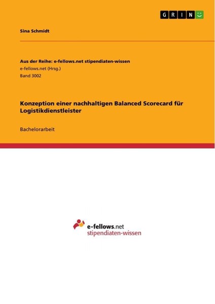 Konzeption Einer Nachhaltigen Balanced Scorecard FüR Logistikdienstleister Sina-image