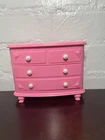 Barbie Dresser So Much To Do 1994 Vintage Dresser Drawers Pink Furniture
