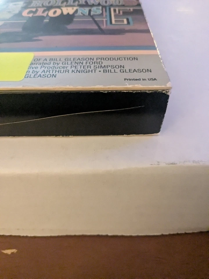 THE HOLLYWOOD CLOWNS VHS RARE FIRST EDITION RELEASE MGM BIG BOX BOOK BOX Foto 2 de 4