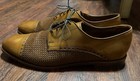 Allen Edmonds Men's New Orleans Brown Braided Weave Leather Cap Toe Shoes 14 D — photo 2
