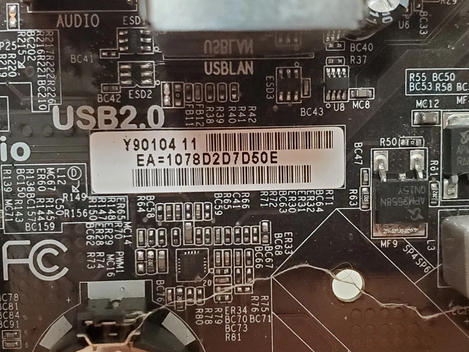 Intel Core i3-2100 + ECS H61H2-M2 Motherboard DDR3 16GB RAM Cooler Kit IO Plate - Image 3 of 4