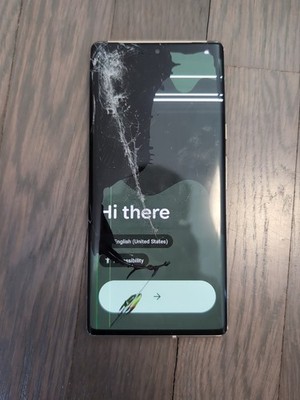 *Damaged* Google Pixel 6 Pro 128GB Unlocked Smartphone Sorta Sunny