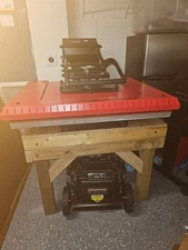 30x40 Manual Clamshell Heat Press W/Pullout Drawer