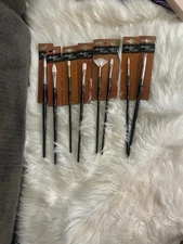 Lot of 8 Master's Touch Artist Paint Brushes - All New