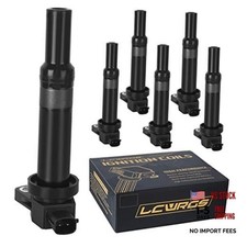 Set of 6 Ignition Coils for Hyundai Santa Fe Kia Optima Rondo 2.7L V6 UF558