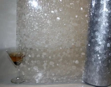 10' Decorative Privacy Adhesive Free Static Cling Window Film Treatment GW555