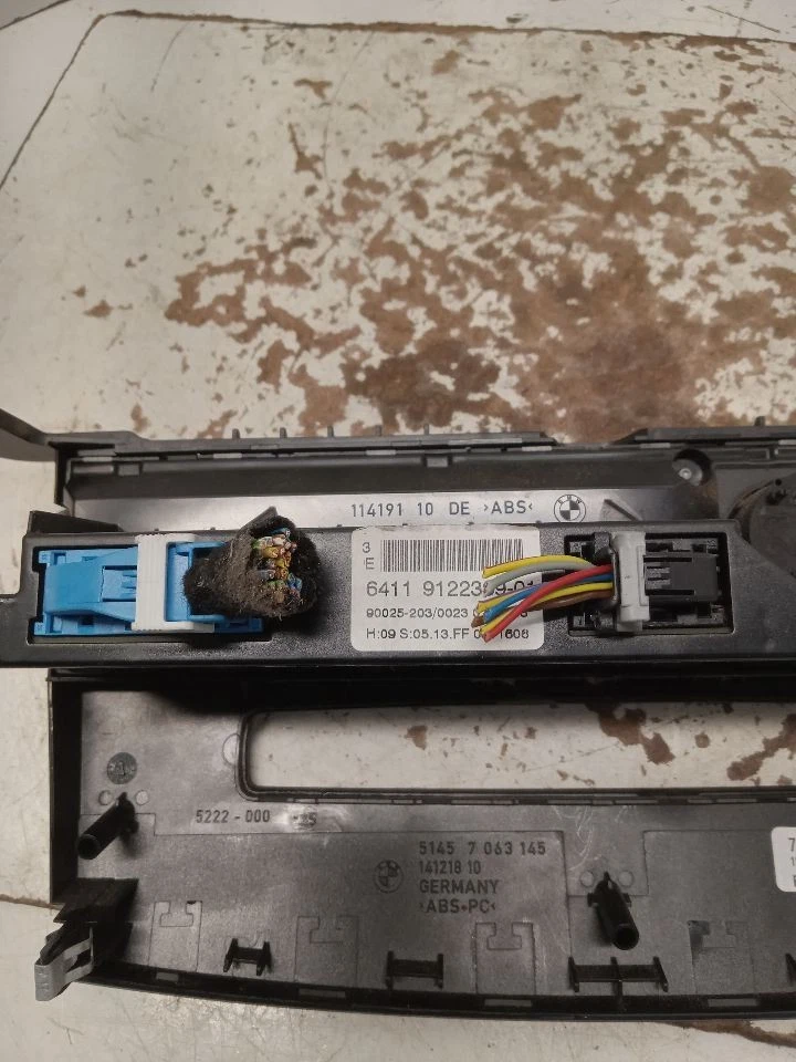 Control de temperatura automático control de CA mercado de EE. UU. compatible con BMW M5 1401900 06-10 Foto 3 de 4