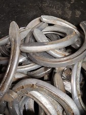 used horse shoes Aluminum Qty 36 No Nails Various Styles And Shapes And Sizes