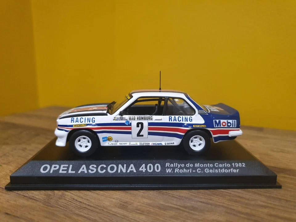 Altaya escala 1:32 Opel Ascona 400 Rallye de Monte Carlo 1982 W.Rohrl-C.Geistdorf Foto 2 de 4