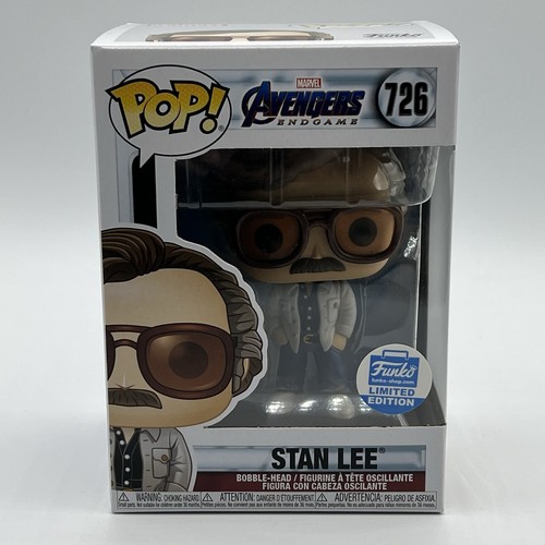 Funko Pop! Marvel Avengers Chrome Hulk #499 Exclusive Stan Lee #726 LE Lot of 2 - Picture 12 of 18