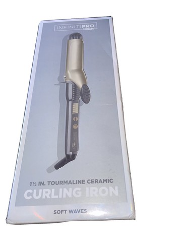 INFINITIPRO BY CONAIR Nano Tourmaline Ceramic Curling Iron, 1 1/2-inch  - Picture 1 of 3
