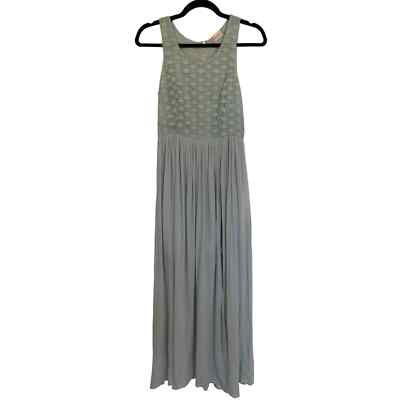 Altar'd State Mint Green Maxi Side Slit Dress Size S | eBay