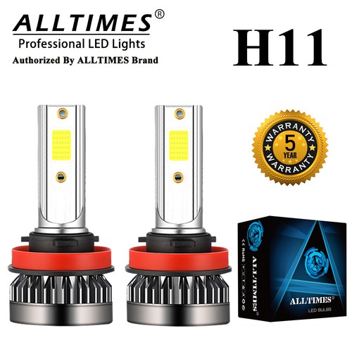 Par de bombillas LED H11 Kit de luces antiniebla de haz alto o bajo 6000K 380000LM Nuevo - Imagen 3 de 12