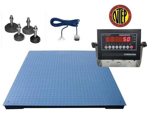 NTEP Certified Industrial Floor Scale - Pallet Scale - 48x48 10000 lb - Bild 2 von 6