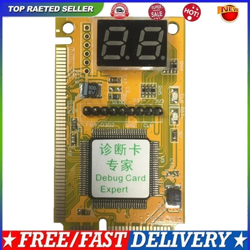 3 in 1 Mini PCI PCI-E LPC PC Analyzer Tester Notebook Diagnostic Card