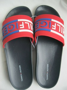 tommy hilfiger red white and blue sandals